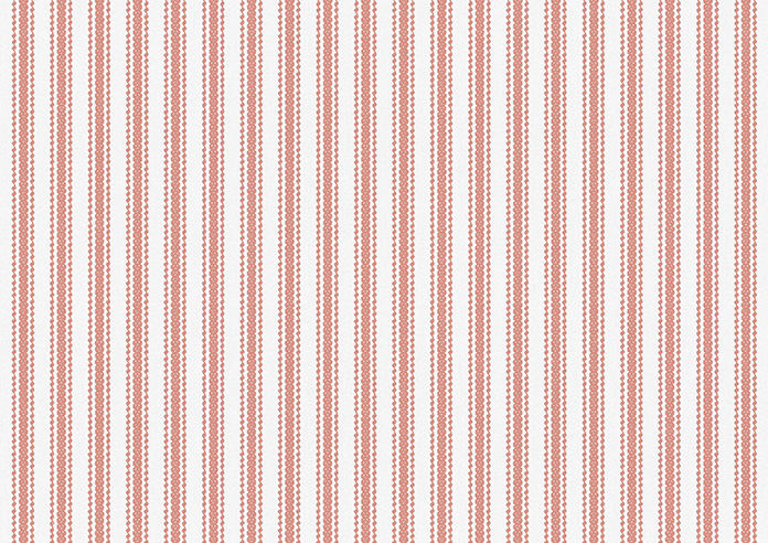 Lace Stripes, Coral - Made to Measure Curtains - Image 9